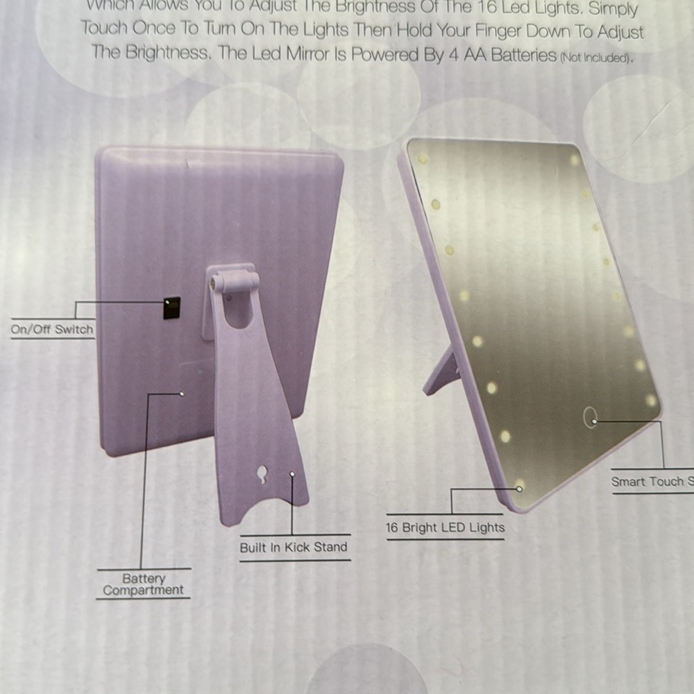 LED Vanity Mirror - Picture 4 of 5